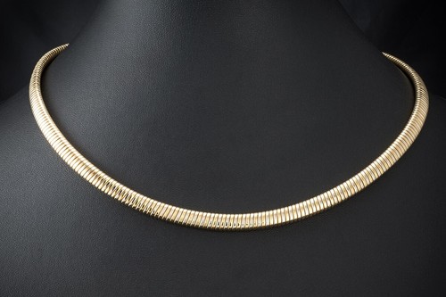 Cartier Collier Kette Extra lang mit Verlängerung 50 cm Gold Bicolor 750 Schmuck