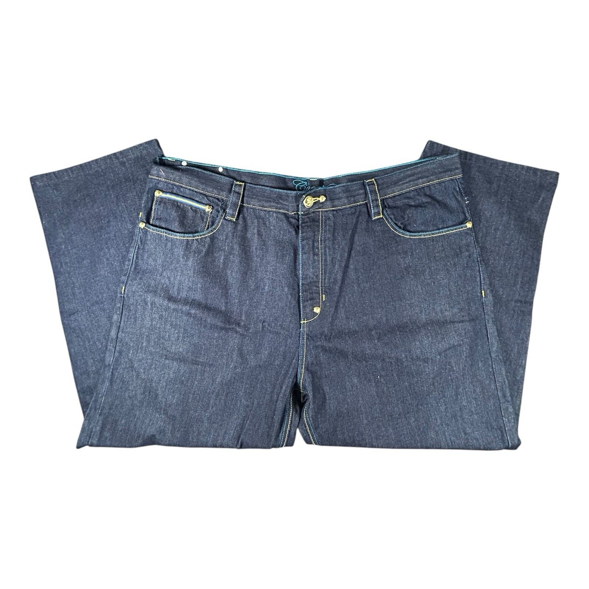 COOGI Jeans Mens 46x36 Dark Wash Baggy Hip Hop Denim