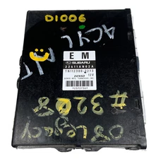 2008-2009 Legacy 22611AN02A Computer Brain Engine Control ECU ECM PCM Module
