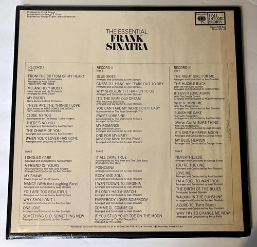 Frank Sinatra Vinyl Box Set Bundle - Two (2) SEALED LP Box Sets + That's Life LP - Picture 8 of 17