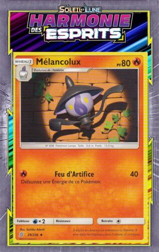 Mélancolux - SL11:Harmonie Des Esprits - 29/236 - Carte Pokemon Neuve Française - Photo 1/1