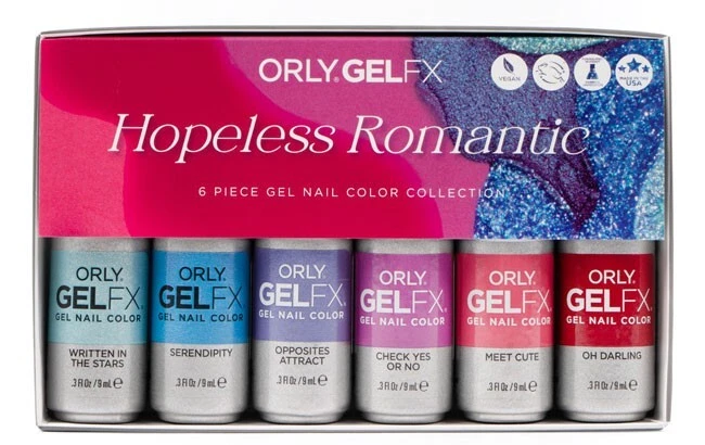 Orly Gel FX Hopeless Romantic Full Collection 6pcs Spring 2023