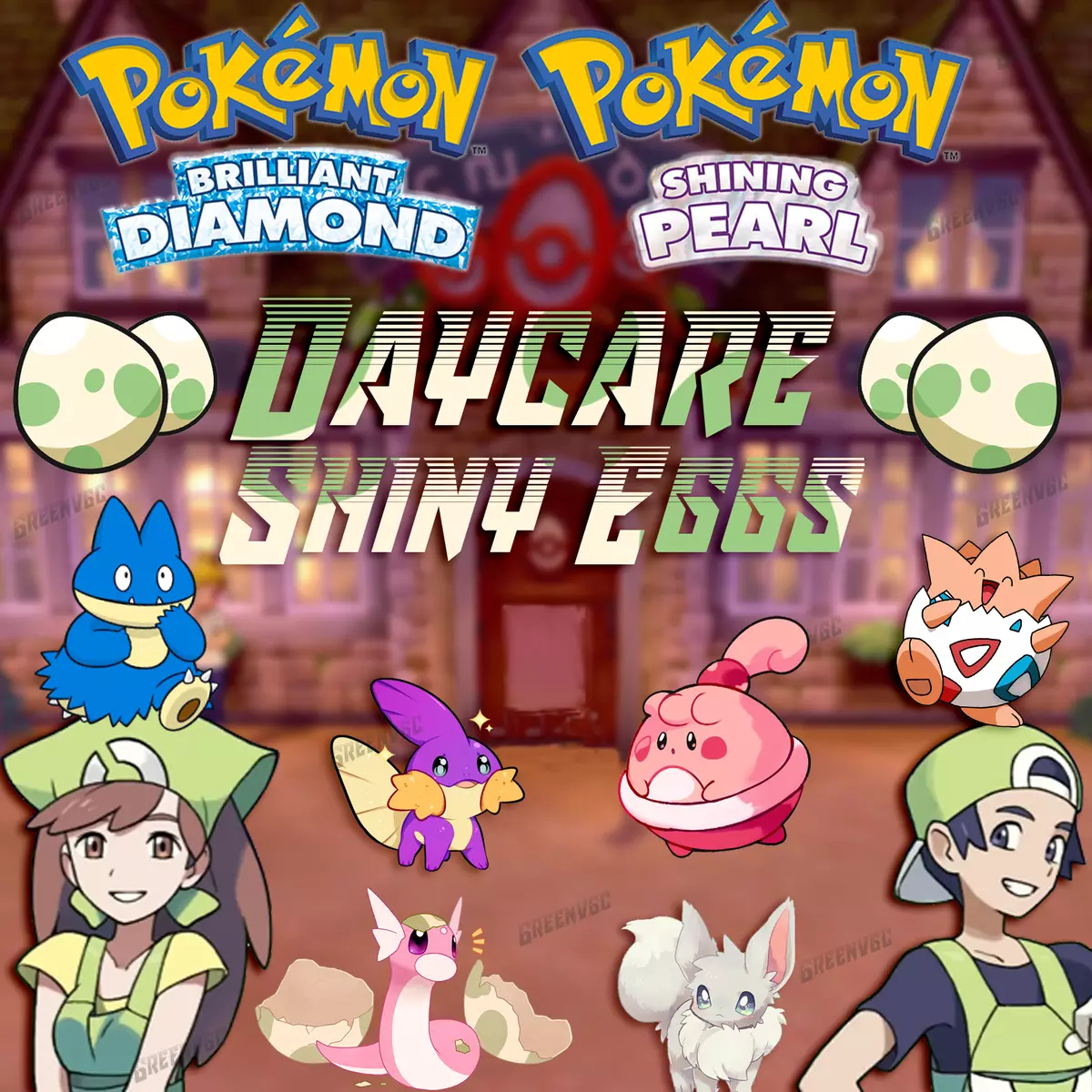 Pokemon Brilliant Diamond & Shining Pearl / Shiny Egg 