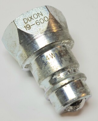 DIXON 19-600 14WT HYDRAULIC QUICK DISCONNECT COUPLING 3/4'' Female NPTFX 1/2''