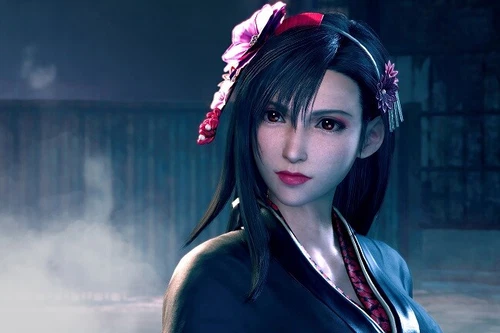 Final Fantasy VII Tifa Lockheart Premium POSTER CANVAS - Picture 4 of 8