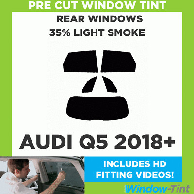 Pre Cut Window Tinting Film for Audi Q5 2018+ 35% Light Rear Car Tint Kit Tint