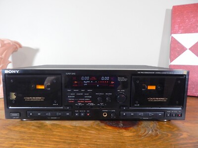 SONY Cassette Deck TC-WR87ES Dolby B,C Serviced & TESTED | eBay