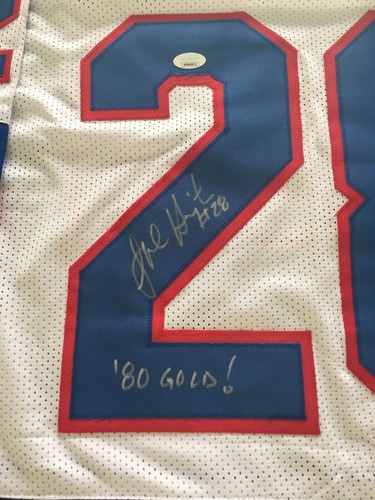 JOHN HARRINGTON AUTOGRAPHED 1980 OLYMPIC JERSEY J.S.A. AUTHENTICATED - Picture 3 of 10
