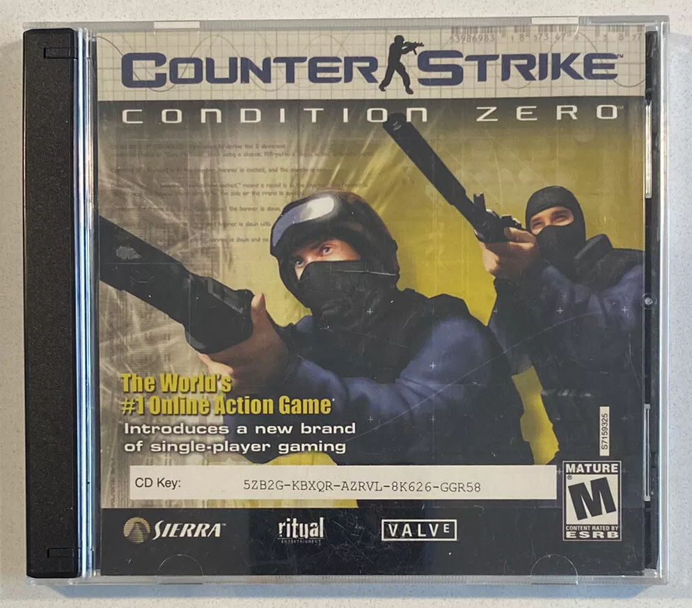 Counterstrike condition zero tested VINTAGE PC GAMES R4