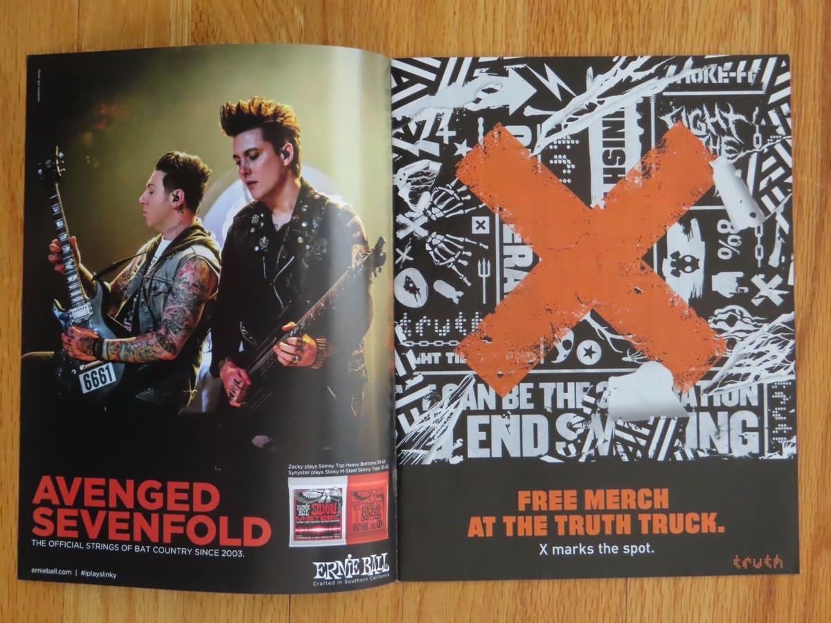 2015 MAYHEM Festival Tour Program SLAYER KING DIAMOND HEKKYEAH