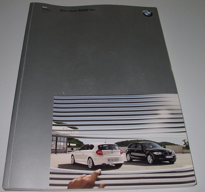 Presse Medien Information Handbuch Der neue BMW 1er E87 / E87 Stand Januar 2007!