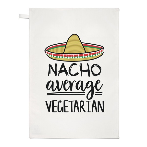 Nacho Durchschnitt Vegetarisch Geschirrtuch SpüLlappen Worlds Best Lustig Toll-image