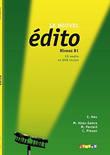 Le nouvel Edito: Livre de l'eleve B1 + CD ..., Bazou, V - Picture 1 of 2