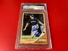 Wil Myers 2011 Topps Heritage Card Signed Auto PSA/DNA Slabbed