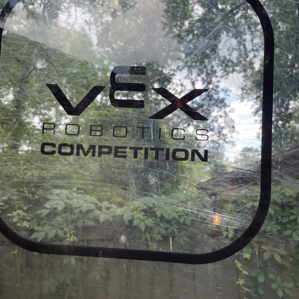 AWESOME! Vex Robotics Competition Plexiglass Sign 21.5” X 21.5” - Image 3 of 3
