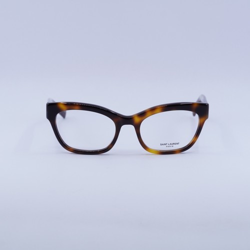 Gafas Saint Laurent SL643 007 Havana 54 mm nuevas auténticas - Imagen 2 de 7