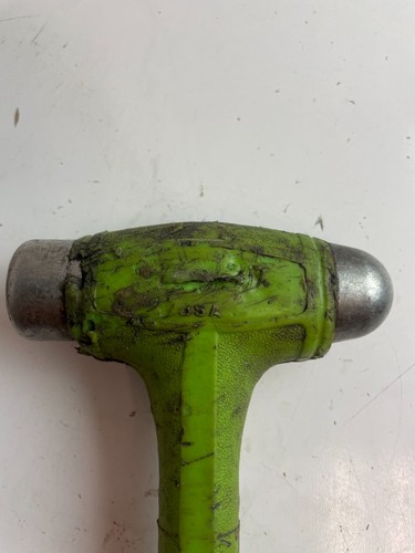 Snap on 16oz/450g Soft Grip Dead Blow Hammer HBBD16 HBBD16MB GREEN - Picture 4 of 5
