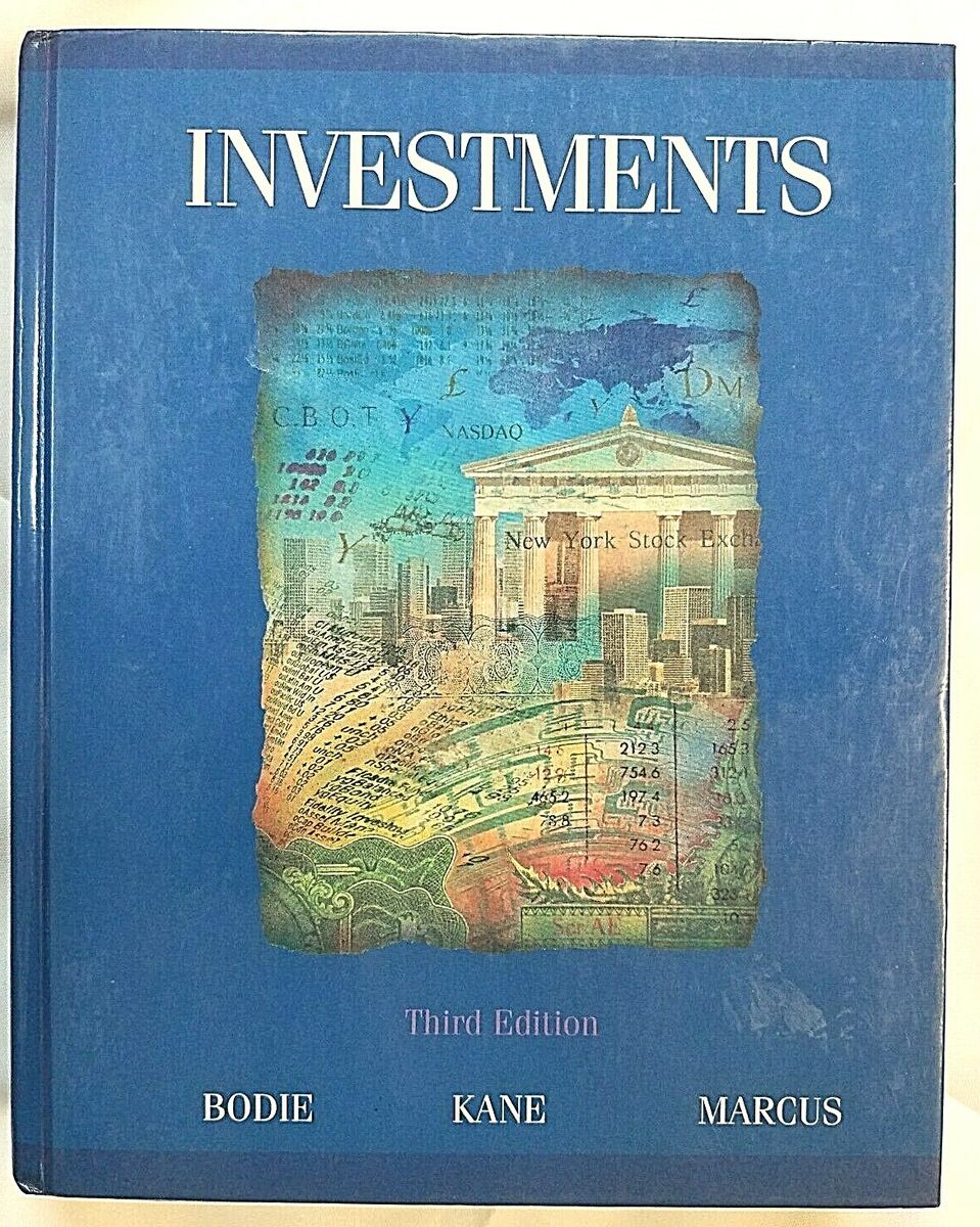 INVESTMENT THIRD EDITION BY BODIE KANE MARCUS 9780256146387 | eBay INVESTMENT THIRD EDITION BY BODIE KANE MARCUS 9780256146387 | eBay