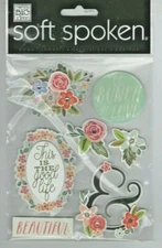MAMBI Soft Spoken BEAUTIFUL embellishment set~Nice!  QUICK SHIP!