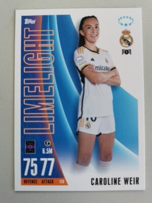 Topps Match Attax Champions League Extra 23/24 Limelight 178 Caroline Weir Real