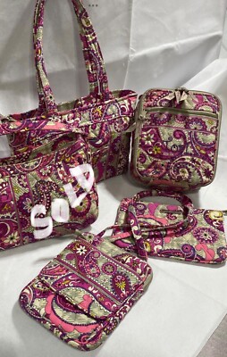 Bundle & Save on This 4-Piece Vera Bradley Paisley Meets  display picture 1