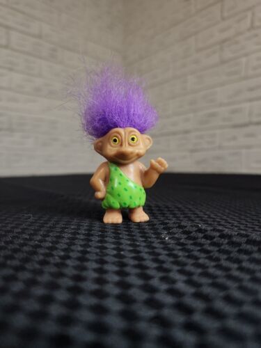 Vintage Soma 1990’s Caveman Mini troll figure toy 1.5 Inch - Picture 1 of 4