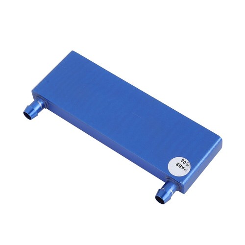 PC Water Cooling Block Liquid Cooler Aluminum Heat Sink 40×120×12mm