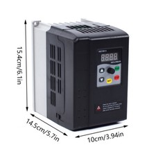 220V 1Phasen Frequenzumrichter Frequenzumwandler Inverter 2.2KW DE!