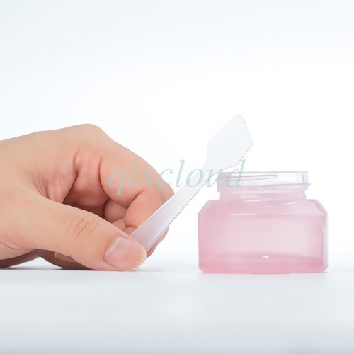 15g 30g 50g Pink Glass Empty Containers Pot Tank Lids Travel Cosmetic Cream Jars - Picture 8 of 12