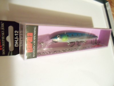 1 Rapala Deep Husky Jerk Minnow Lure DHJ12 Blue Sardine BSRD NIP