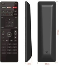 Vizio XRT122: Smart TV Remote Control w/ Amazon, Netflix, iHeart Radio