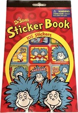 Dr Seuss Sticker Book 105 Stickers