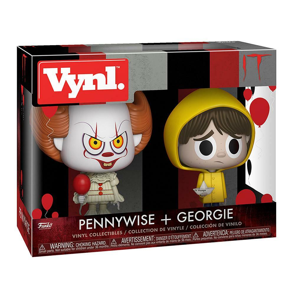 Stephen King Movie It Pennywise & Georgie Con Barco 2-Pack Vynil figure By Funko