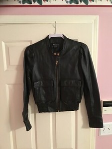 moda international leather jacket