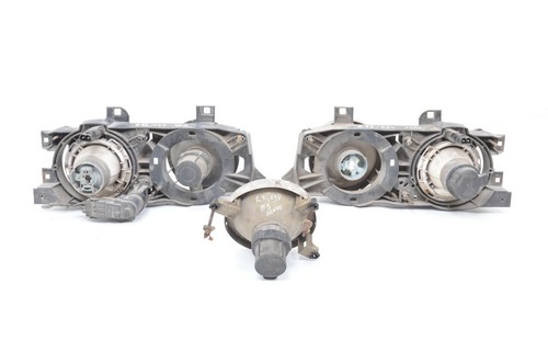 BMW e32 e34 euro front headlight set ellipsoid smiley left right used - Picture 2 of 12
