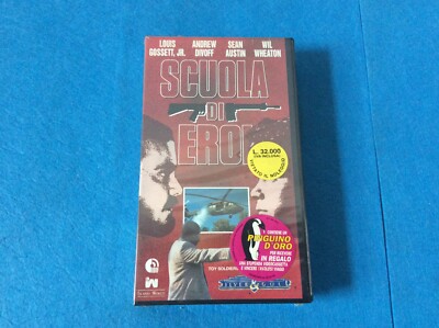 HELDENSCHULE 1991 TOY SOLDERS VHS Fox Video Neu VERSIEGELT Goldener Pinguin