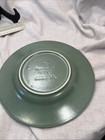 10 Pfaltzgraff~Flower Garden~SALAD LUNCH Deceptive Plate 9”~Sage Green — photo 3