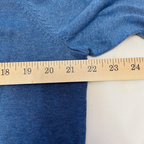 Tommy Hilfiger Cardigan Sweater Womens XL Button Up Blue Long Sleeve - Picture 12 of 16