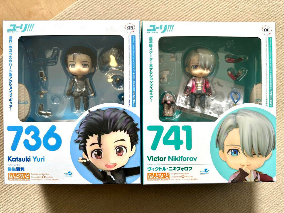 Nendoroid Yuri on ICE 736 Yuri Katsuki 741 Victor Nikiforov figure