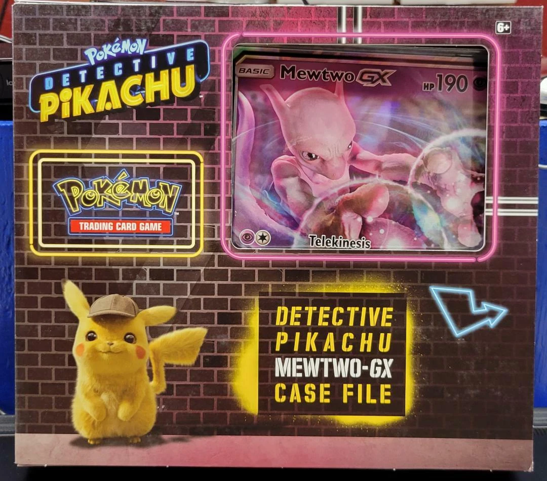 Pokemon TCG: Detective Pikachu - Mewtwo-GX Box