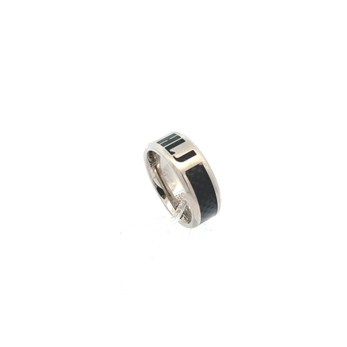 J113S Ring Titan Titanium Carbon Fiber Mormon One Moment In Time LDS CTR - Picture 6 of 9