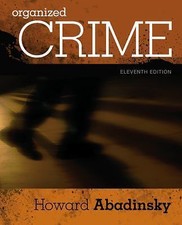 Organized Crime Eleventh Edition by Howard Abadinsky (2016, Hardcover)