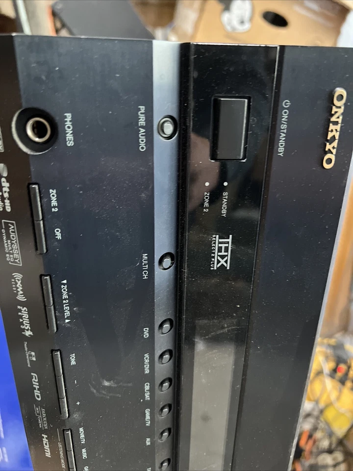 ONKYO TX-SR706 High Power USB AV Receiver for Parts/Repair - - Image 2 of 4