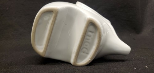 White Ceramic Elephant Planter Modern Design - Picture 2 of 11