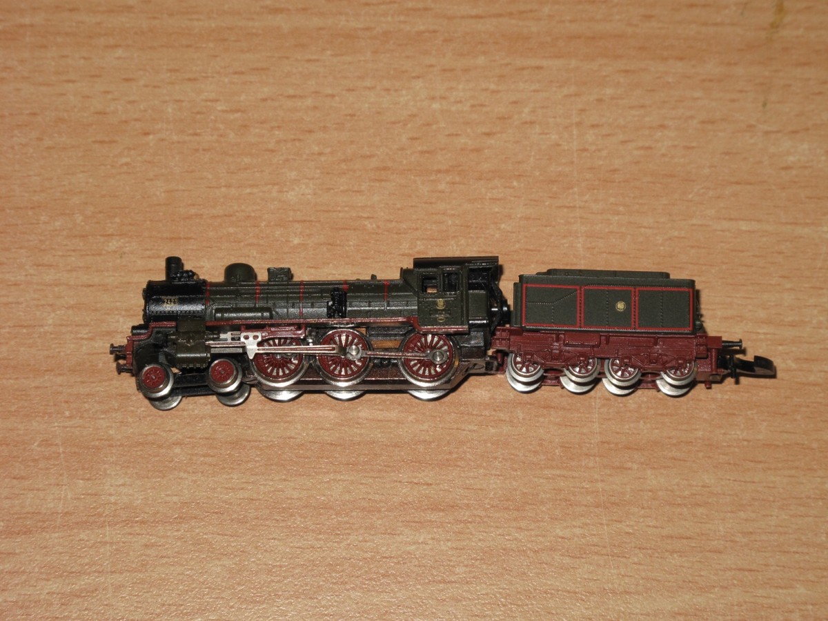 MÄRKLIN MINI-CLUB SPUR Z DAMPFLOK LÄNDERBAHN 8130 BR 7421 | eBay