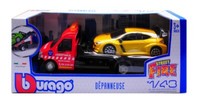 Burago 1/43 Transporter Werkzeugwagen Renault Megane Rs Statisches Modell...