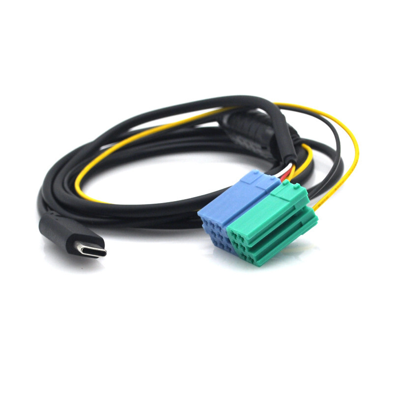 aux adaptor typec usb cable For Ferrari Porsche CR220/CDR220 Pro