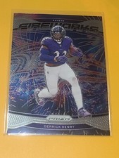 RAVENS DERRICK HENRY 2024 PANINI PRIZM FIREWORKS #10