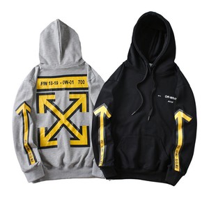 felpa off white x supreme