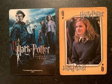 swap playing card   HARRY POTTER   Goblet of Fire   QUEEN OF SPADES